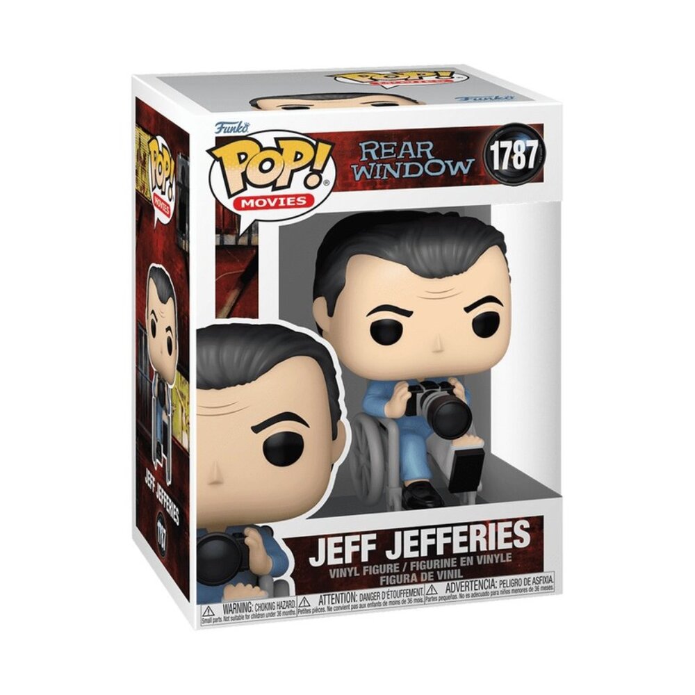 Funko POP! Movies Rear Window Jeff Jefferies Figure #1787!